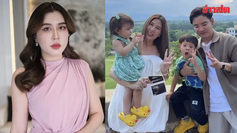B Matika Announces Pregnancy with Third Child as Special Birthday Gift; May Pichitnart Joins the Celebration
