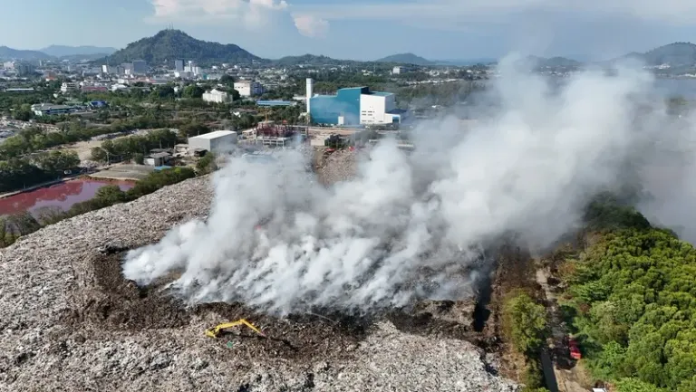 NEAR MISS: Landfill fire exposes system under pressure as waste crisis deepens