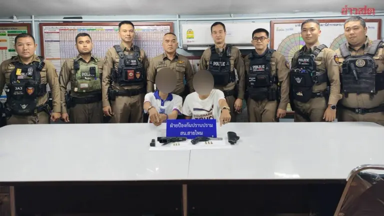 Police Arrest Three Suspects, Seize Three Firearms