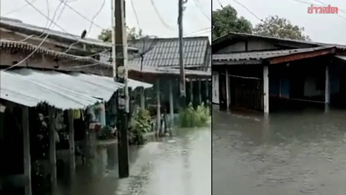 Rayong Residents Plead for Drainage Solution as Floods Recur