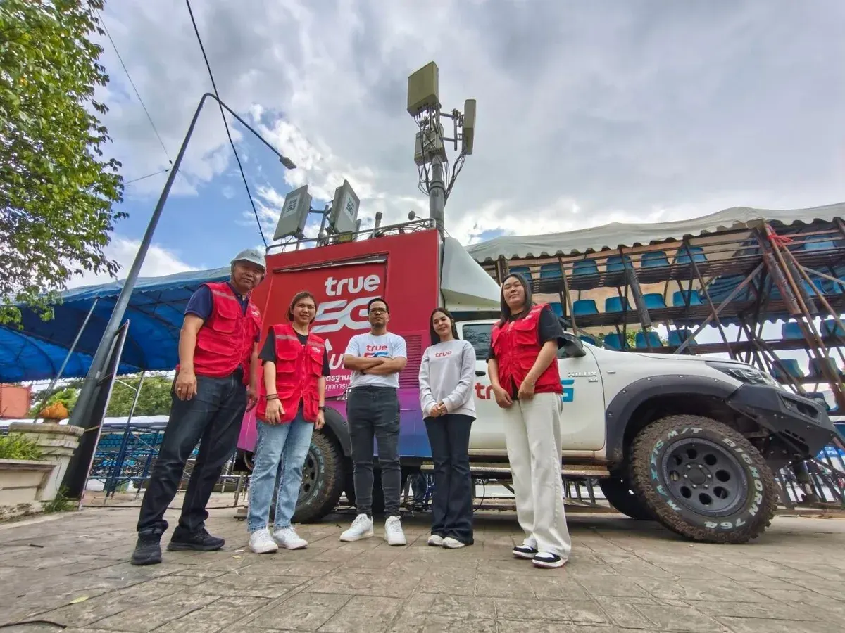 True Boosts 5G Network for Ubon's 125-Year Candle Festival
