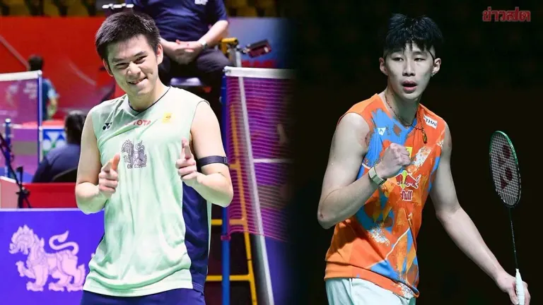 Kulwuthi Maintains World No. 2 – Panichpol Climbs to World No. 25 in Men's Singles Badminton Rankings