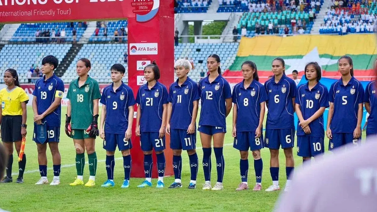Thailand Names 29 Players for Asian Games Women's Football Squad