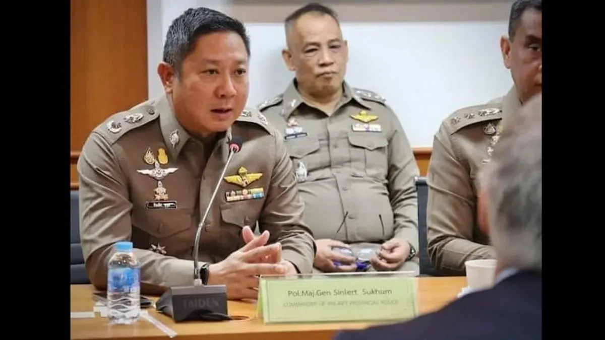 Phuket Police Secure Jewish New Year Celebrations