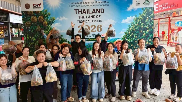 Chiang Rai Market Becomes Hub for Thai Tropical Fruit Season