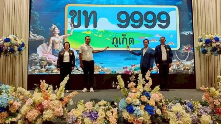 Phuket Auction Raises B45M For Road Safety