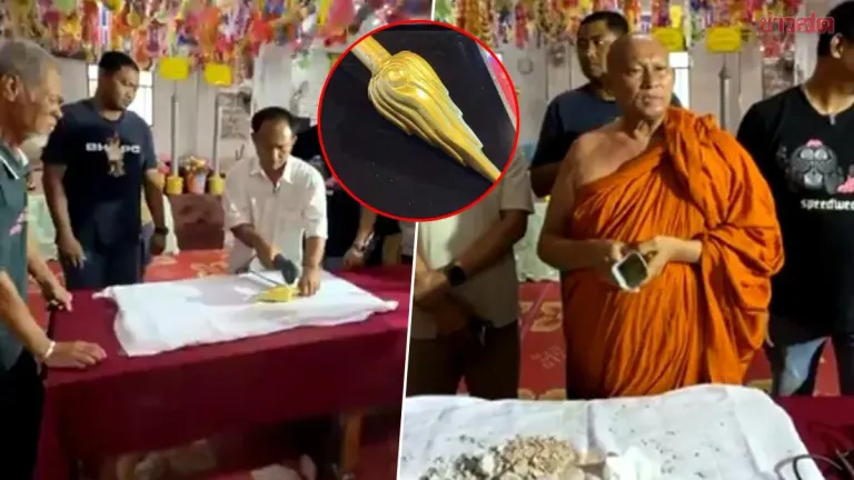 Buunchued Temple Mystery Solved: Gold Found Intact Inside Sacred Hair Relic