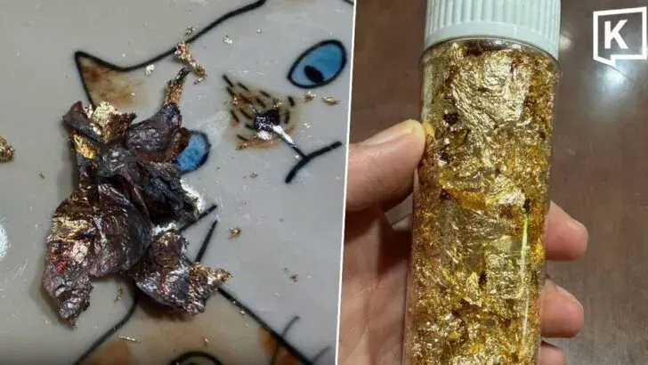 Thai Page Warns Cheap "Edible Gold Leaf" May Be Industrial Foil