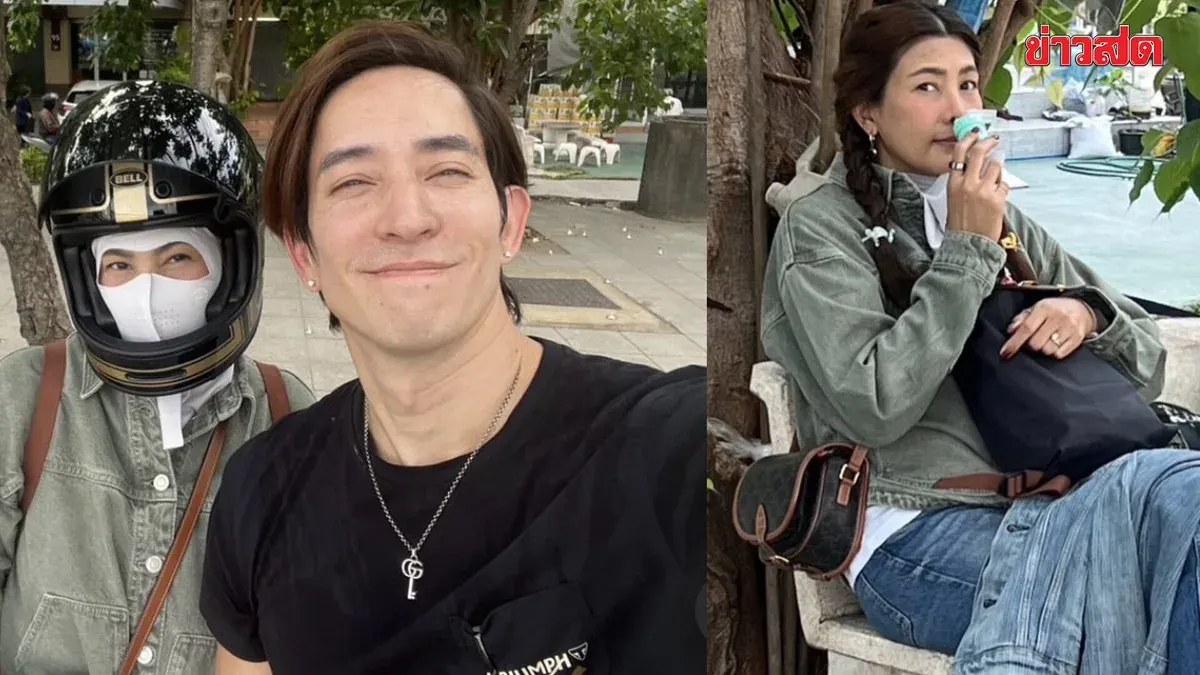 Noon Ramida Teases Husband Louis Scott: 'The Moment He's Feeling Better, He Takes Me on a Wild Ride'—Motorcycle Breaks Down Mid-Trip