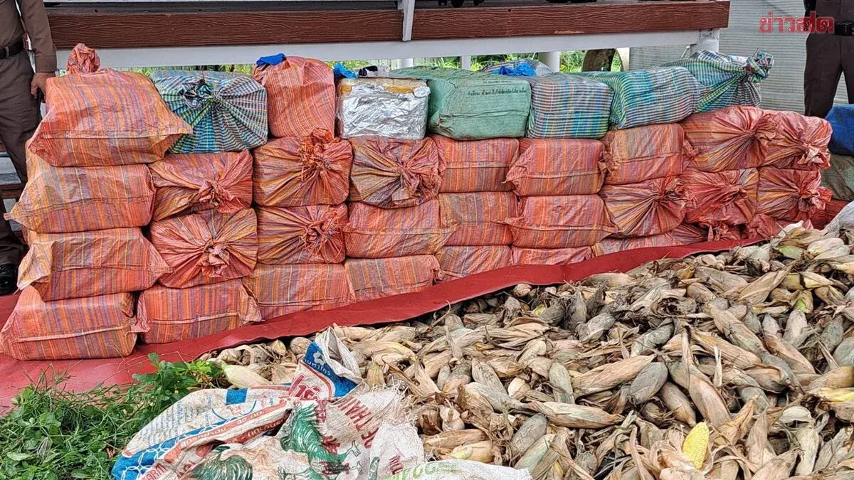 Police Bust Eight Million Methamphetamine Pills in Nakhon Nayok