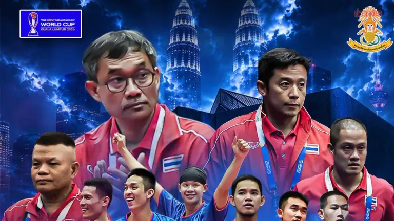 Thai Sepaktakraw Manager Uayachai Claims Team Was Cheated, Falsely Called for Foot Fault Not in Rulebook