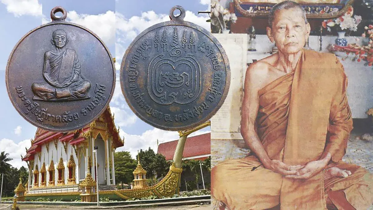 Revered Monk Khloy's Amulets Draw Devotion in Chumphon