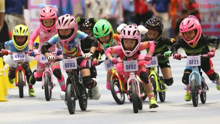 Thai Youth Pedal Bike Championship Draws Over 500 Competitors