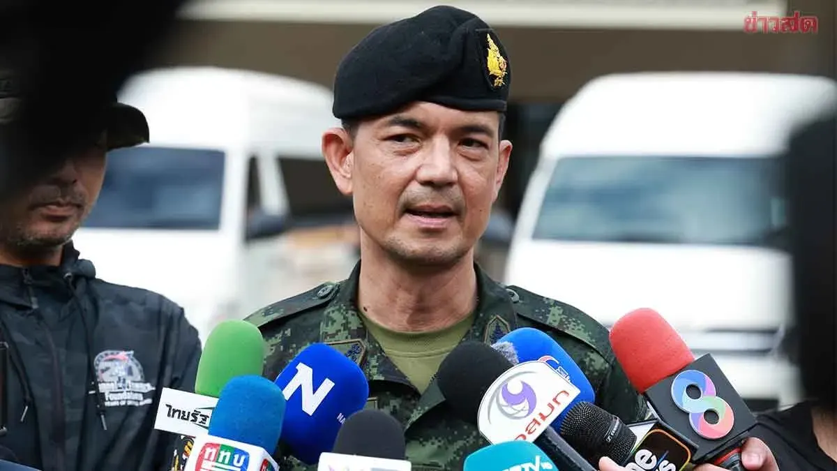 Thai Army Rejects Cambodia Claims Over Crater Damage