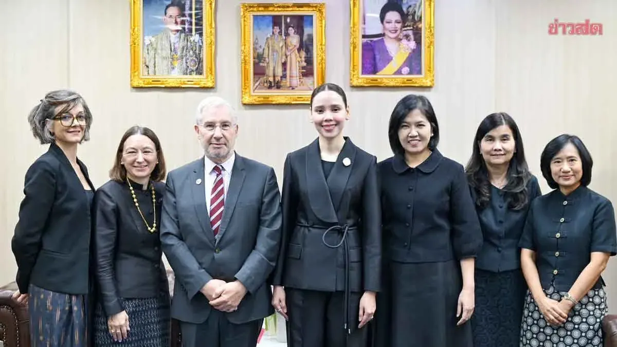 Sabida Meets French Ambassador to Strengthen Cultural Cooperation and Enhance Thailand's International Image