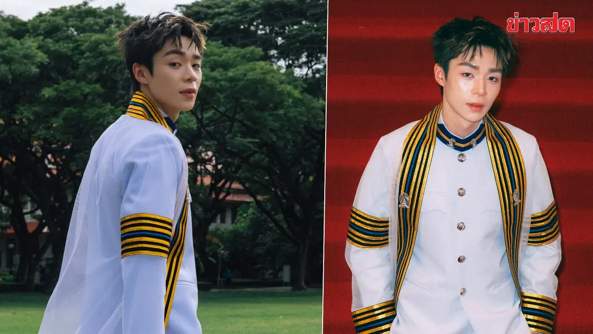 Actor PJ Mahidol Graduates with Honors from Chulalongkorn