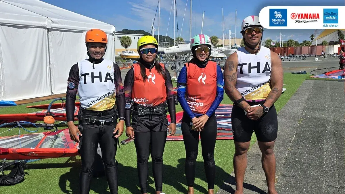 Thai Windsurfers Target Two Bronze Medals at Asian Games 2026