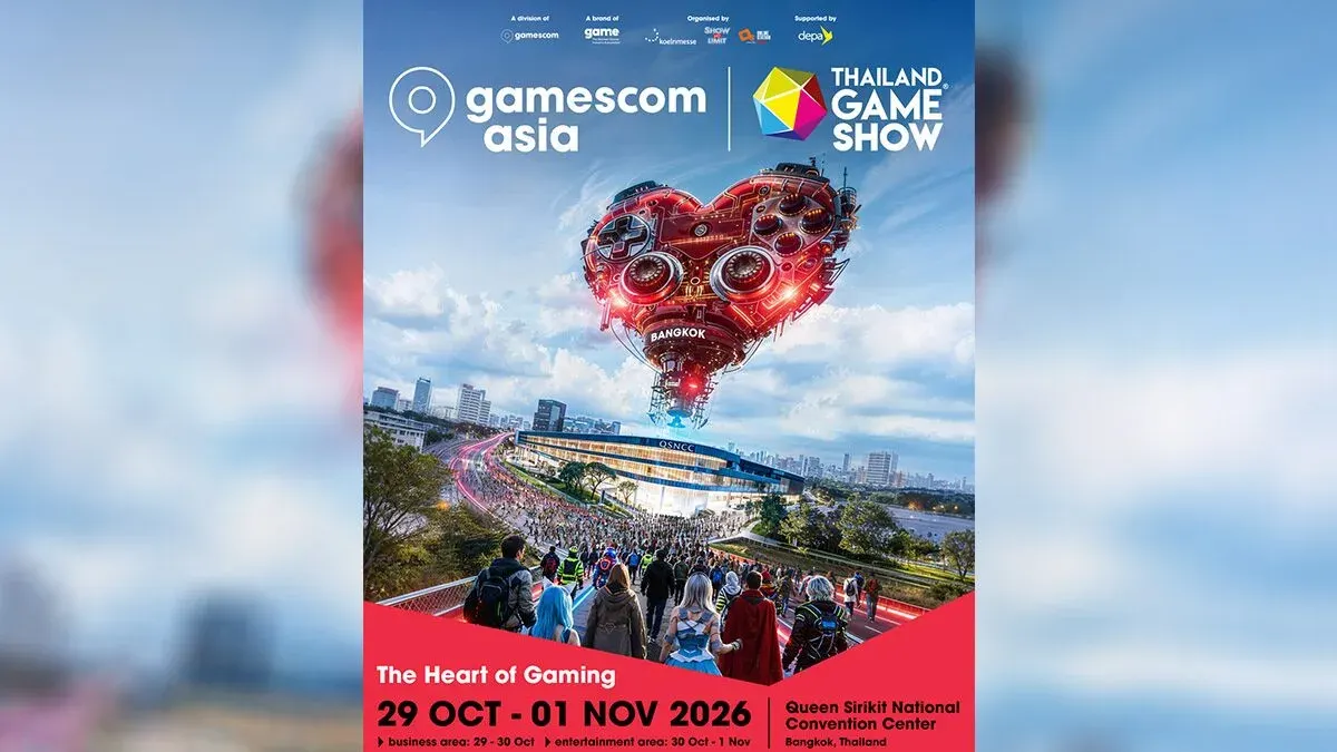 Thailand Game Show 2026 Expands to Four Halls, Tickets Now on Sale