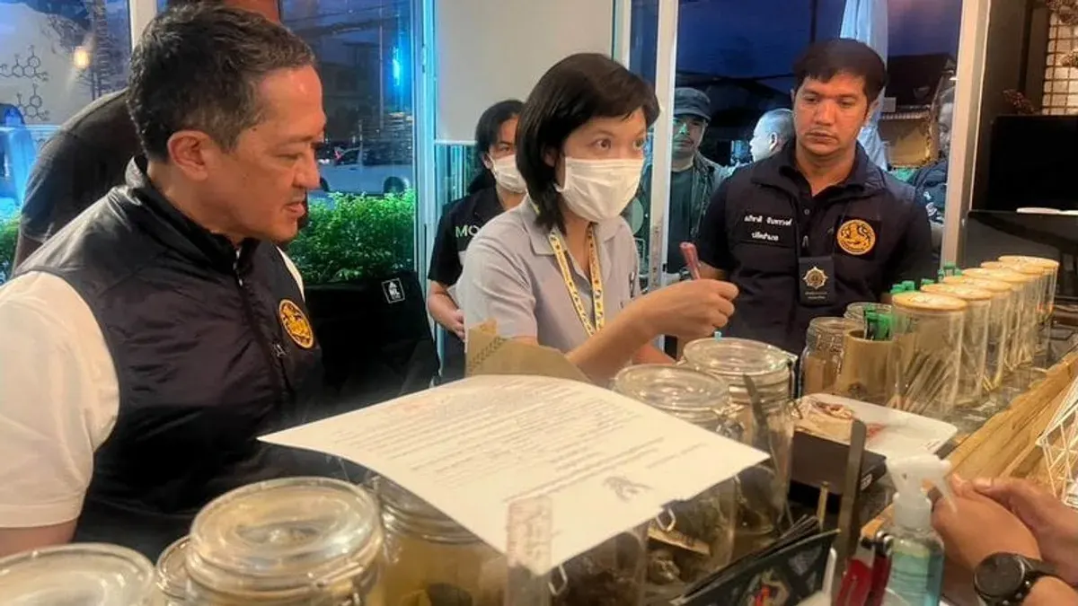 Police Seize Kief at Unlicensed Phuket Cannabis Shop