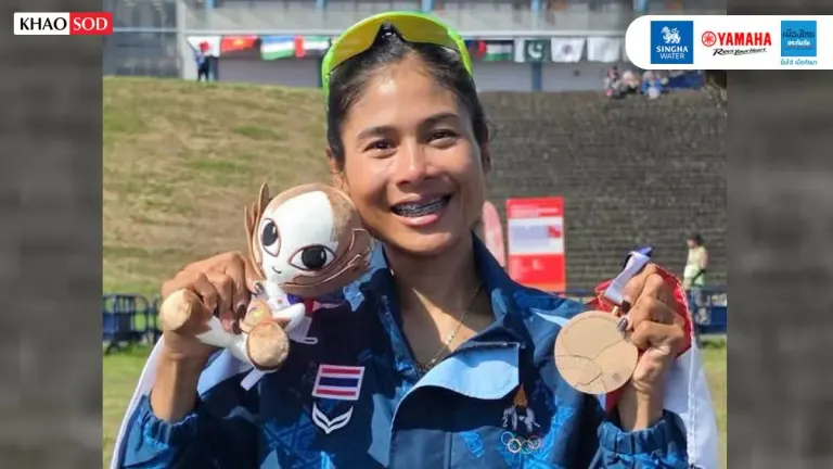 Thai Rower Parisa Wins Bronze at Asian Games