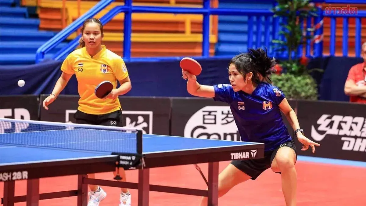 Thai Table Tennis Association Calls Out Athletes' Excellent Performance Despite 8 Million Baht Budget Deficit