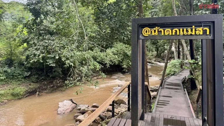 Mae Sa Waterfall Closed as Chiang Mai Tightens Tourist Safety Measures