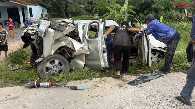 Pickup Truck Swerves, Hits Truck, Killing Mother and Infant