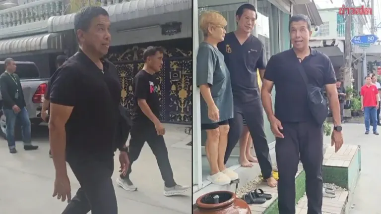 Chatchai Rushes to Inspect 50 Flood-Risk Points in Soi Phueng Mai Before Resignation, Pledges to Return as Visitor