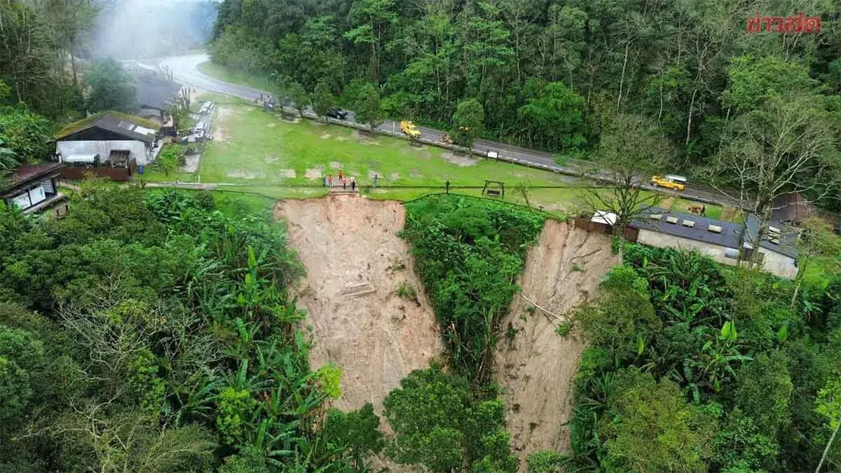 Mae Wong National Park Closes Due to Heavy Rain Landslides