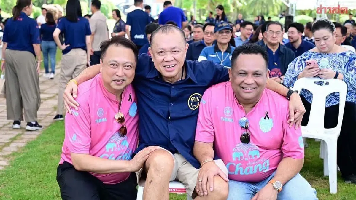 Bhumjaithai MPs Wish Nevin Chidchob Happy 68th Birthday Online