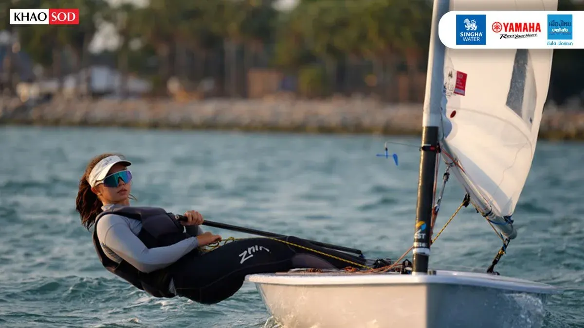 Thai-American Sailor Sophia Wins 13th Gold at Asian Games