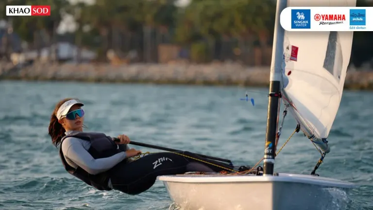 Thai-American Sailor Sophia Wins 13th Gold at Asian Games