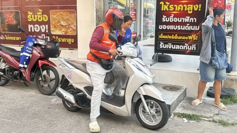Pattaya Motorcycle Taxis Revert to Orange Vests After Governor Order