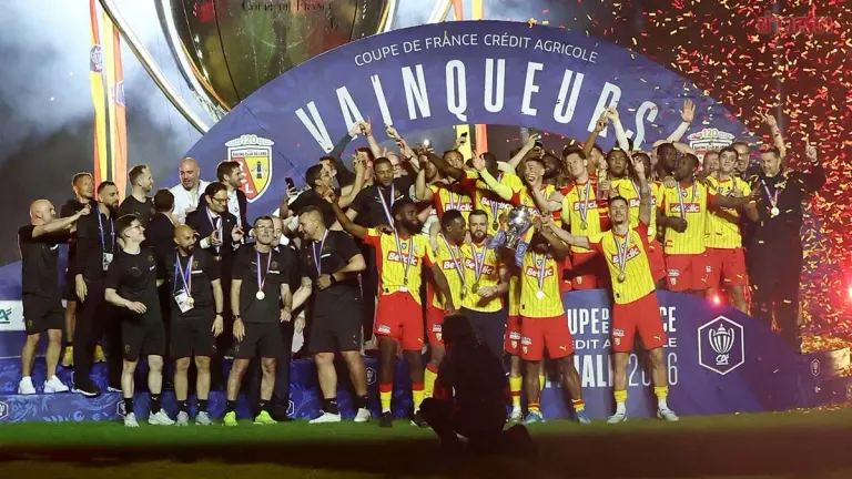Lens Crushes Nice to Clinch French Cup Crown in Historic First for the Club