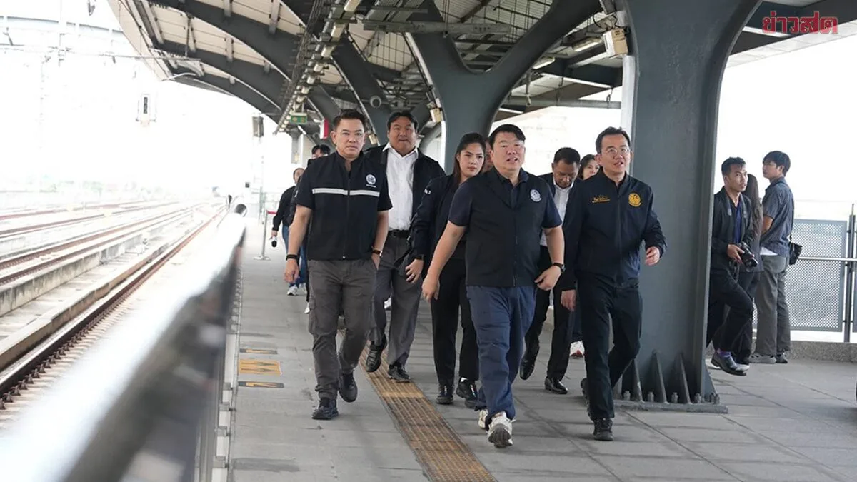 Red Line Extension to Thammasat University Breaks Ground This Month