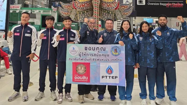 Thai Windsurfing Team Heads to Nagoya for Asian Games 2026