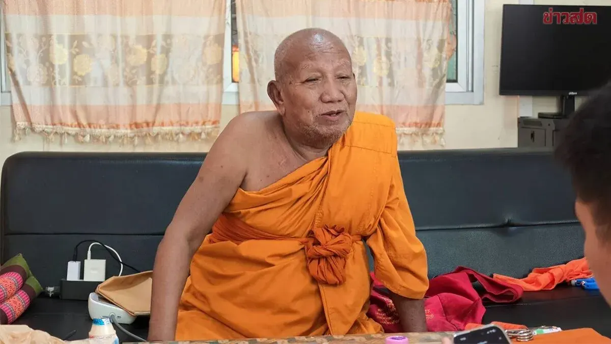 Abbot Relieved as Temple Receives Land Title Deed
