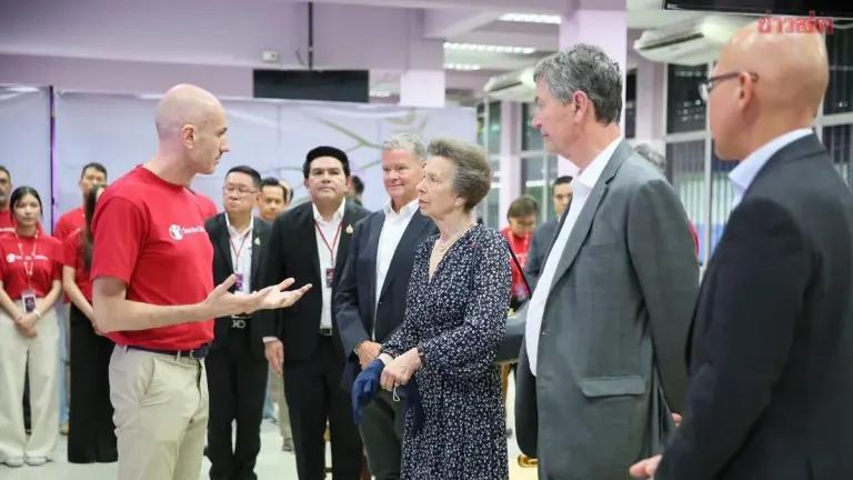 Princess Anne Opens Football Program for Thai Youth in Bangkok