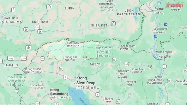 Urgent: Thai Man Arrested by Cambodian Forces for Illegal Border Crossing While Foraging; Region 2 Military Command Mobilizing Assistance