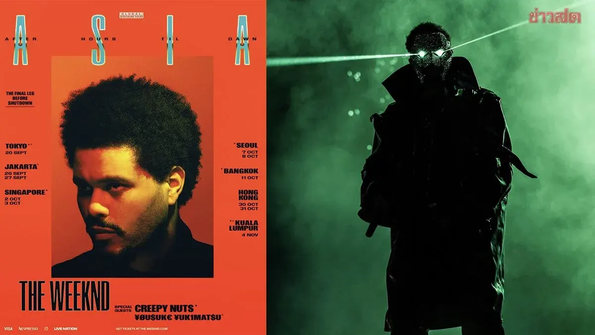 The Weeknd Announces Three Bangkok Concerts for October 2026