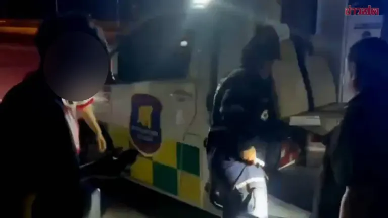 Man Rushes Injured Girlfriend to Hospital on Motorcycle