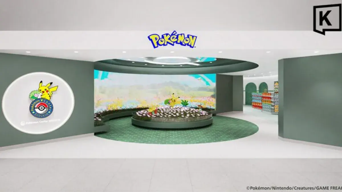 Shaymin Joins Pikachu as Face of Bangkok Pokémon Center