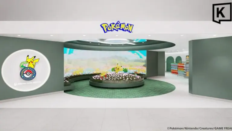 Shaymin Joins Pikachu as Face of Bangkok Pokémon Center