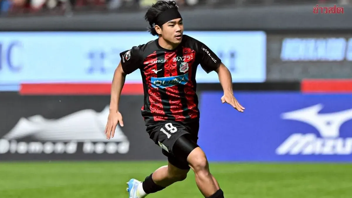 Theerapat Scores First Goal in Japanese League, Helps Consadole Secure Sixth Straight Victory