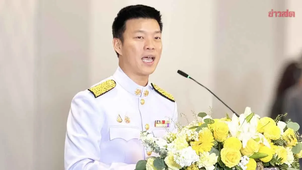 Nattaphong Pledges to Recruit Independent Organizations Free from Influence, Accelerates Constitutional Amendment Following Public Referendum