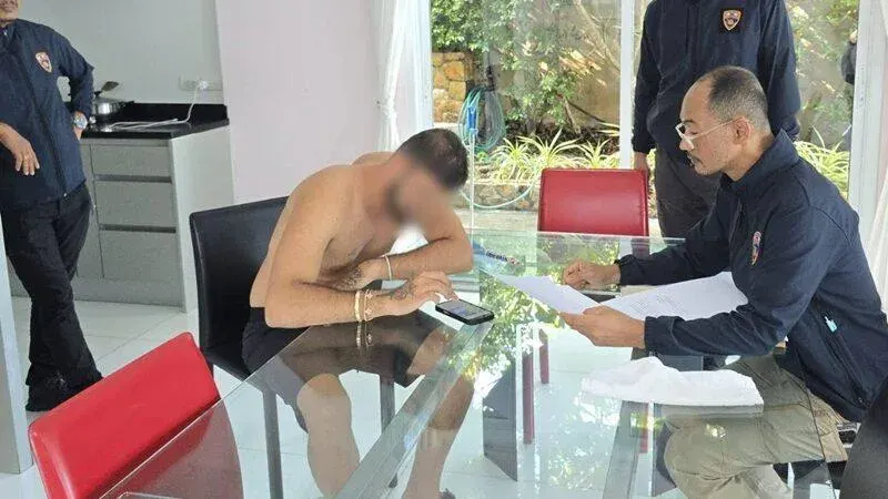 Alleged Israeli Crime Gang Leader Matan Arviv Arrested at Luxury Villa on Koh Samui