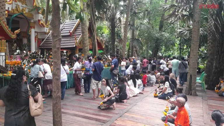Lucky Numbers Appear During Full Moon Ritual at Spirit House