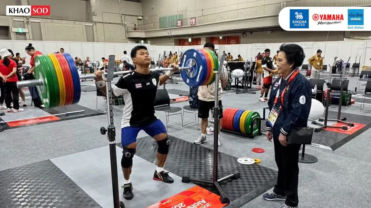 Thai Weightlifters Train Hard Before Asian Games Debut