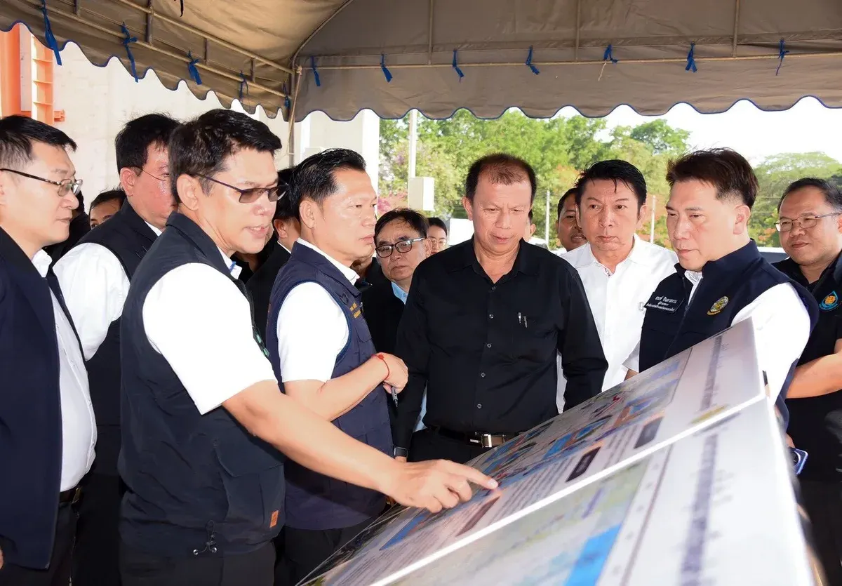 Royal Irrigation Department and National Water Resources Office Team Up to Accelerate Drought and Flood Mitigation Plans in Phetchaburi