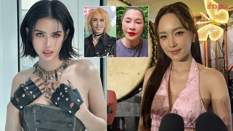 Bee Namthip Opens Up About Joining 'Take Hormones,' Says She's Satisfied With The Face, Tae Guntanaa Denies Wedding Plans